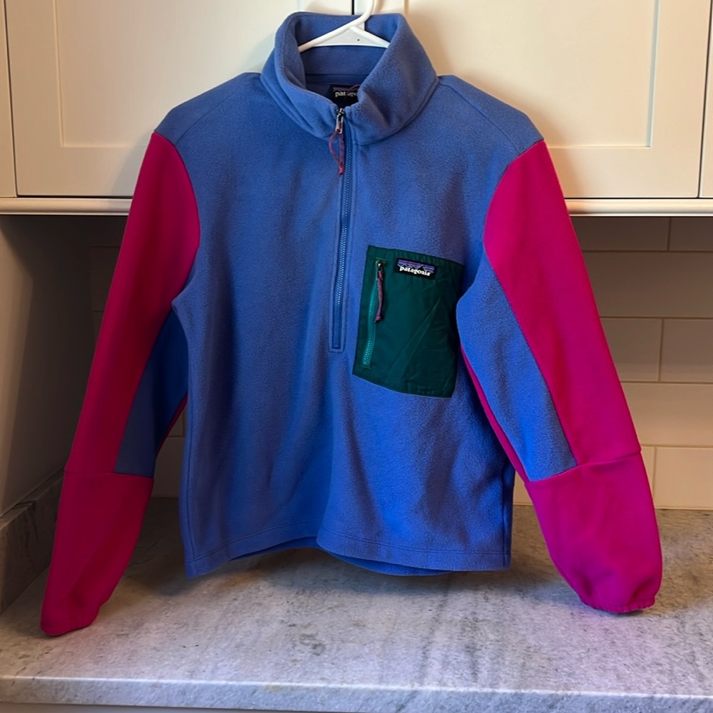 Patagonia Micro Dini half zipped fleece size XS